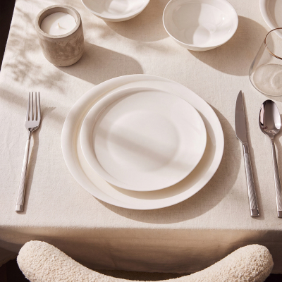 Aryıldız Venice White 24 Parça 6 Kişilik Yemek Takımı - 5