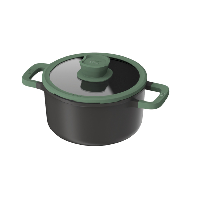 Berghoff Leo-Green Cast Alüminyum Tencere 20 cm - BERGHOFF
