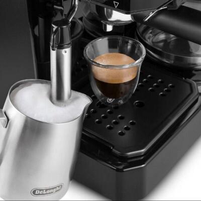 Machine à Café Combiné De'Longhi BCO 411.B - Expresso Et Café Filtre 1.4L | Pompe Intégrée