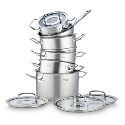 Fissler Original Profi Collection Cam Kapak 10 Parça Tencere Seti - 2