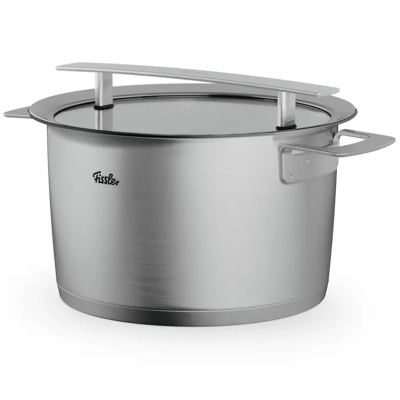 Fissler Phi Collection Cam Kapak Derin Tencere 24 cm - 2