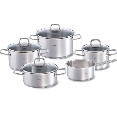 Fissler Vitaquick Edition 4,5 Litre Düdüklü Tencere + Viseo Tencere ve Tava Seti - 3