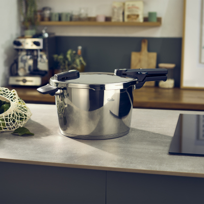 Fissler Vitaquick Elemental Düdüklü Tencere 8 Litre - 1