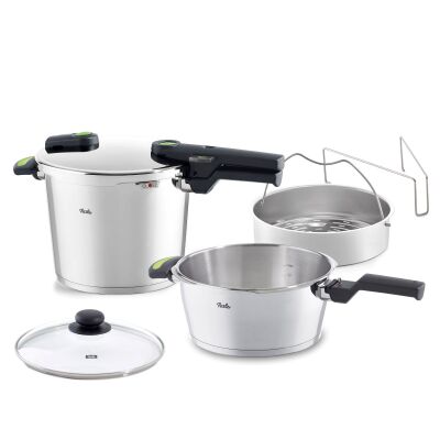 Fissler Vitaquick Green Point Düdüklü Tencere Seti 6+3,5 Litre - FISSLER