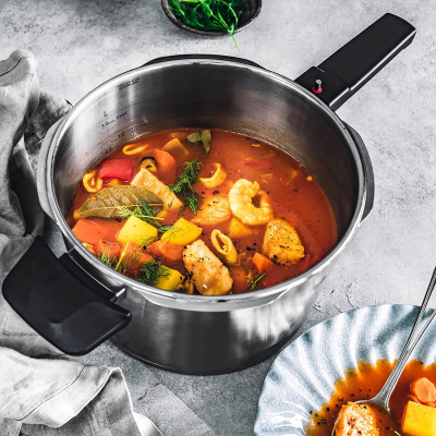 Fissler Vitaquick Premium 4,5 Litre Düdüklü Tencere + Buharda Pişirme Aparatı - 5