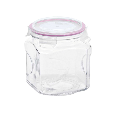 Glasslock Kare Cam Kavanoz 1500 ml - GLASSLOCK
