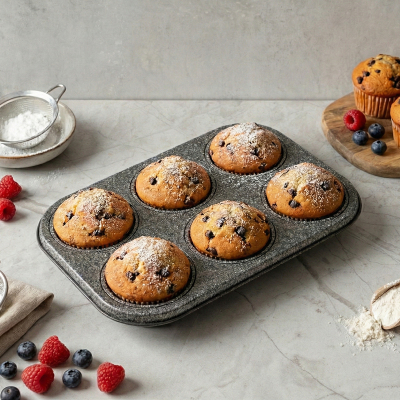 Guardini 6’lı Muffin Kalıbı 27x18 cm - 1