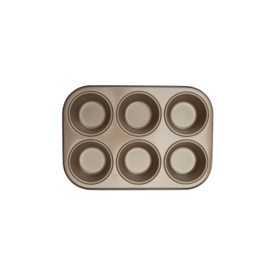 Guardini Actuel 6'lı Muffin Kalıbı Bronz - 4