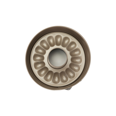 Guardini Actuel Kelepçeli ve Borulu Kek Kalıbı 24-26 cm Bronz - 4