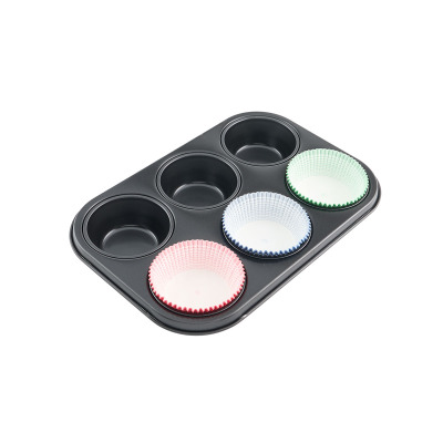 Guardini Gardenia Muffin 6'lı Kek Kalıbı 27X18,5 - 5
