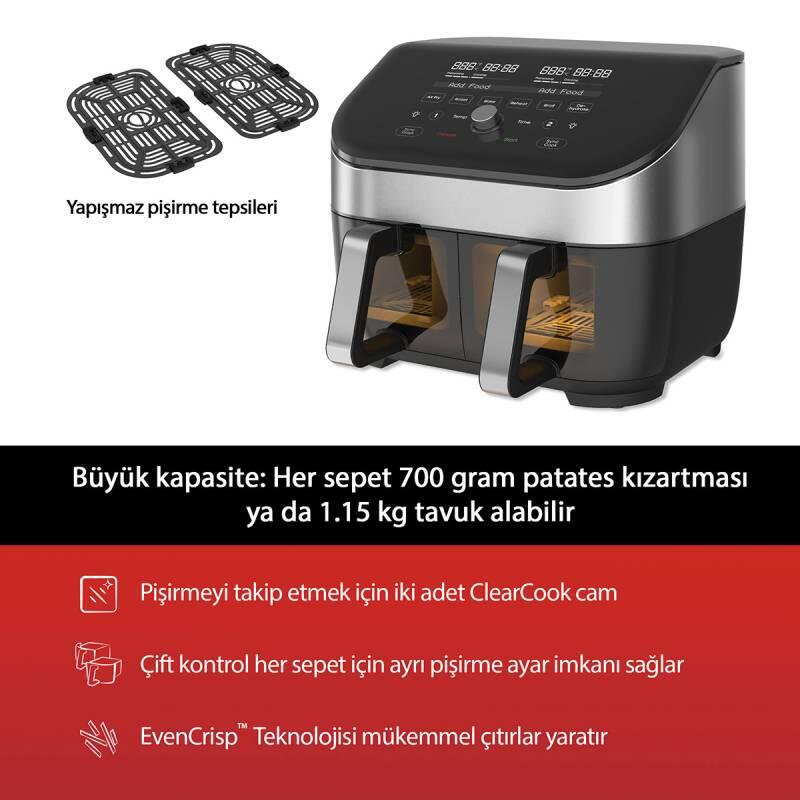 Instant Brands Vortex Plus Çift Hazneli Air Fryer 7.6 Litre - 2