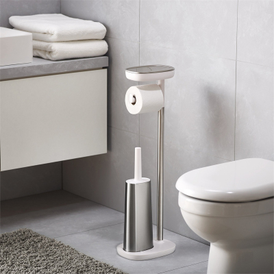 Joseph Joseph EasyStore Plus Tuvalet Kağıtlık ve Fırça Set - 6