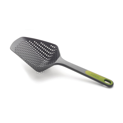 Joseph Joseph Scoop Plus Large Süzgeç Kaşık Gri - 1