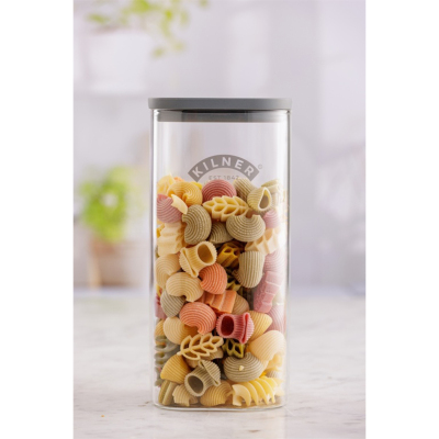 Kilner Fresh Saklama Kabı Kare 1,5 Litre - 1