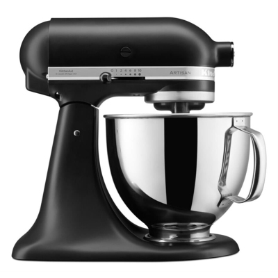 KitchenAid Artisan 4,8 L Stand Mikser Black Matte 5KSM125 - 2