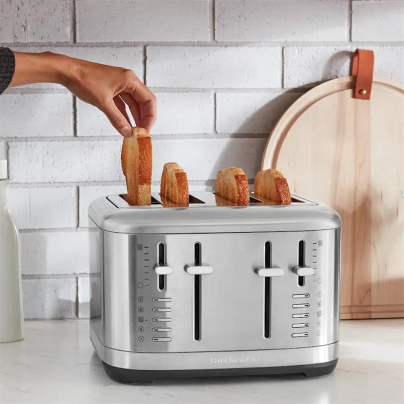KitchenAid Manuel Kontrollü 4 Dilim Ekmek Kızartma Makinesi İnox