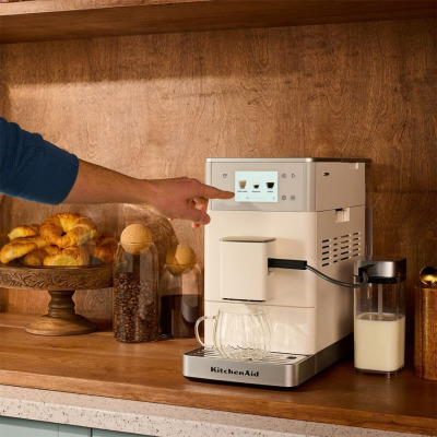 KitchenAid Tam Otomatik Buzlu Kahve Özellikli Espresso Makinesi KF4 Porcelain White - 3