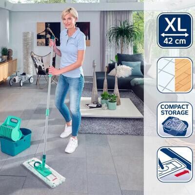 Leifheit Profi Compact Kovalı Yer Sileceği XL 42 Cm - 2