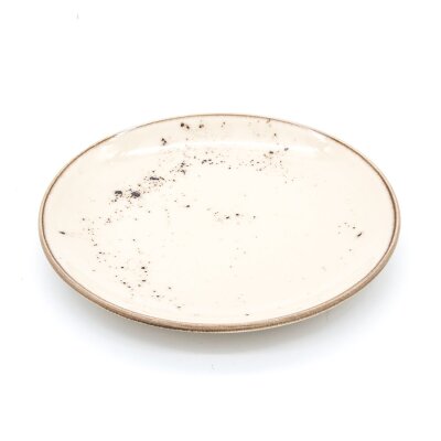 Marianna Klasik Düz Tabak Cappuccino 19 Cm - MARIANNA