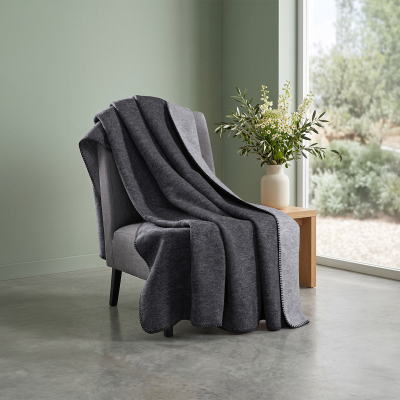 Maxstyle Argento Çift Kişilik Battaniye Gri 200X220 cm - 3