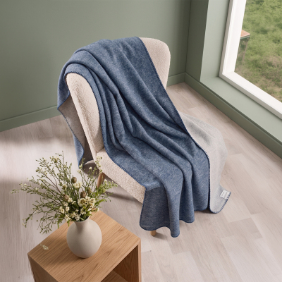 Maxstyle Blau Tek Kişilik Battaniye Denim 150x200 cm - 2