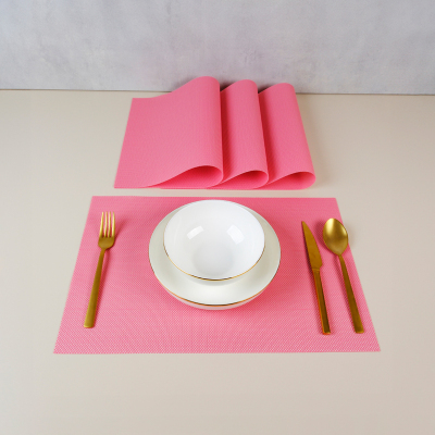 Maxstyle Plaid Pink 4 Parça Amerikan Servis 30x45 cm - 1