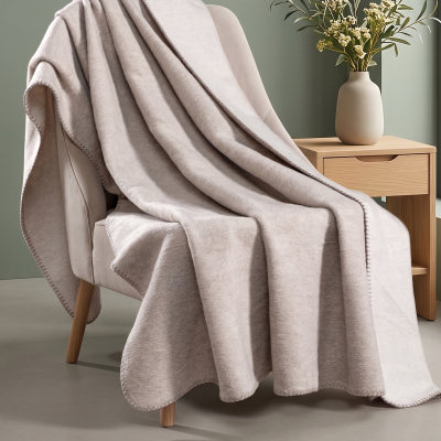 Maxstyle Sephia Tek Kişilik Battaniye Krem 150x200 cm - 4