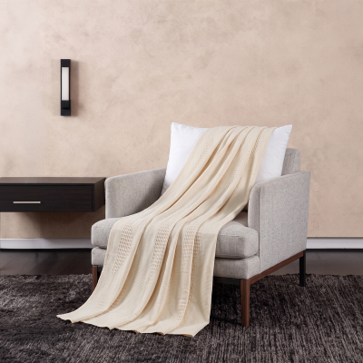 Maxstyle Spring %100 Pamuk Çift Kişilik Pike Bej 220x230 cm - 4
