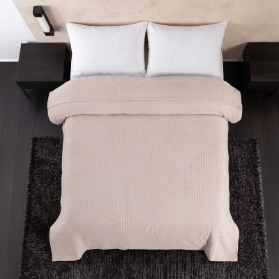 Maxstyle Spring %100 Pamuk Tek Kişilik Pike Krem 180x230 cm - MAXSTYLE