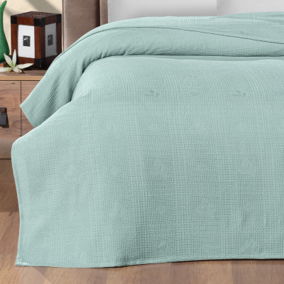 Maxstyle Tek Kişilik %100 Pamuk Pike Çağla 160x220 cm - 3