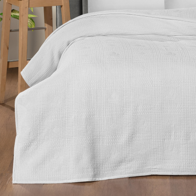Maxstyle Tek Kişilik %100 Pamuk Pike Vanilya 160x220 cm - 3