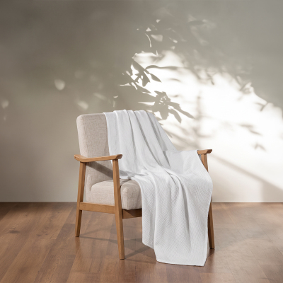 Maxstyle Tek Kişilik %100 Pamuk Pike Vanilya 160x220 cm - 4