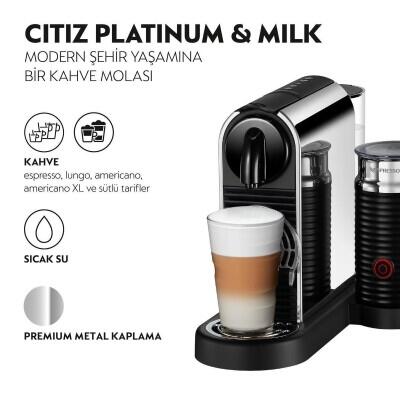 Nespresso Citiz Platinum Bundle Kahve Makinesi D145 - 2