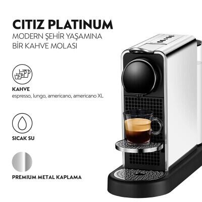 Nespresso Citiz Platinum Kahve Makinesi C140 - 2