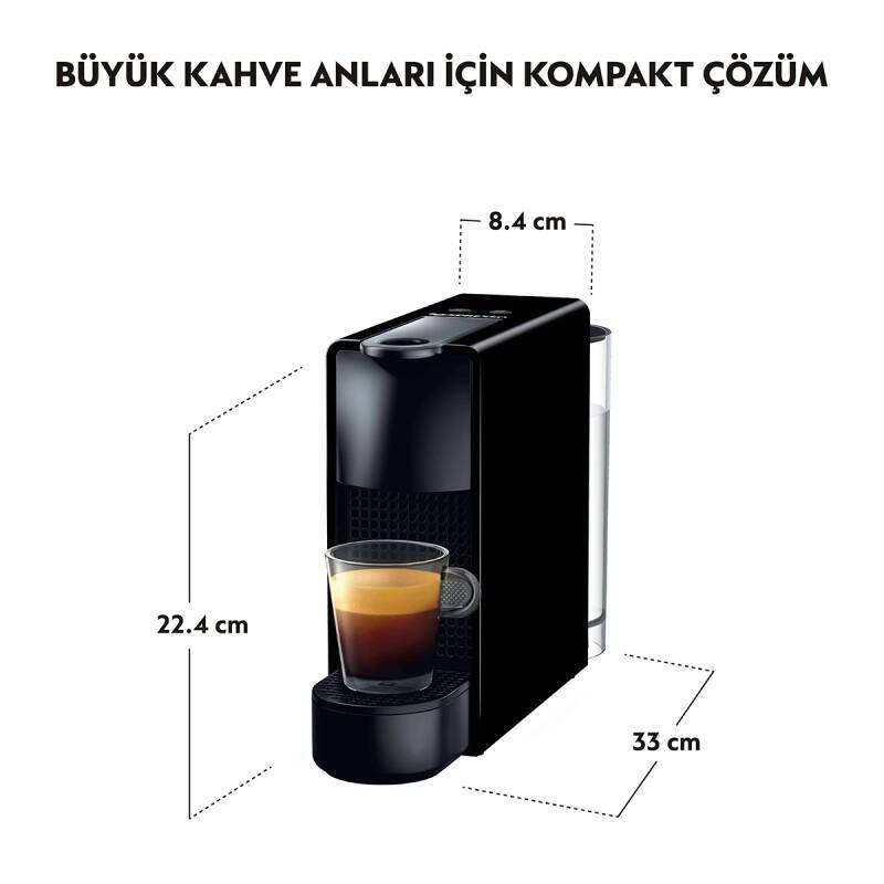 Nespresso Essenza Kahve Makinesi Black Bundle C35B - 7