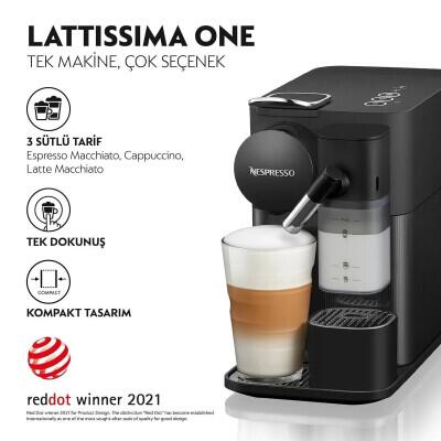 Nespresso Lattissima One Black Kahve Makinesi F121 - 2