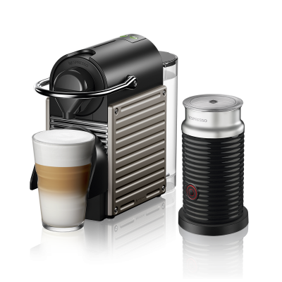 Nespresso Pixie Titan Kahve Makinesi Aeroccino Bundle C66T - 6
