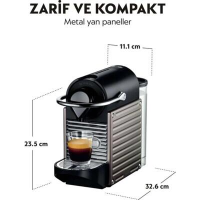 Nespresso Pixie Titan Kahve Makinesi C61 - 4