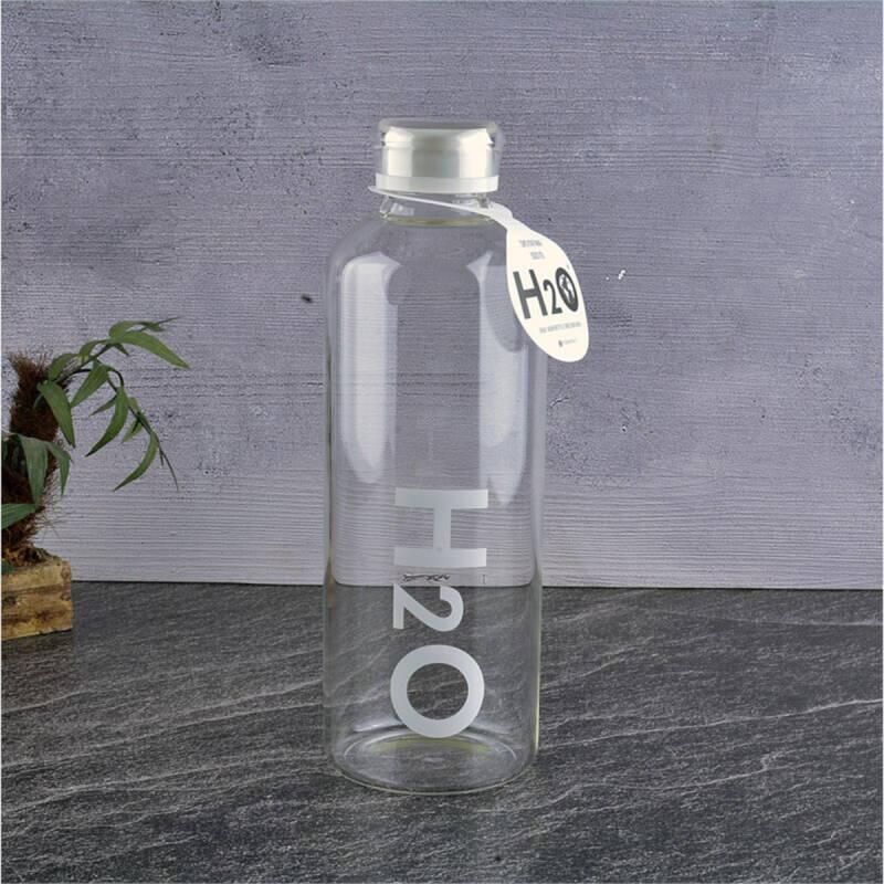 Tohana H2O 1 Litre Borosilikat Cam Matara Beyaz - 1