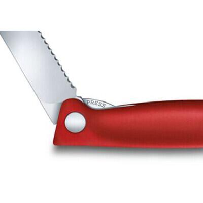 Victorinox S Classic Kırmızı Katlanır Soyma Bıçağı 11 cm - 2