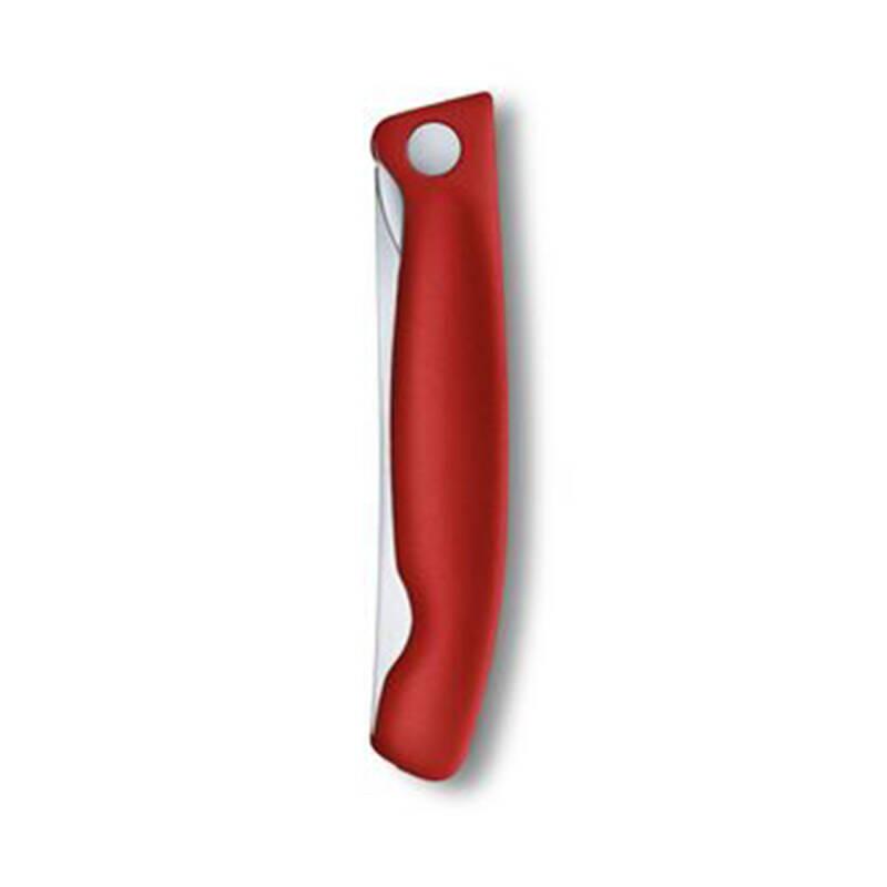Victorinox S Classic Kırmızı Katlanır Soyma Bıçağı 11 cm - 4
