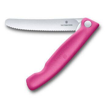 Victorinox S Classic Pembe Katlanır Soyma Bıçağı 11 cm - 2