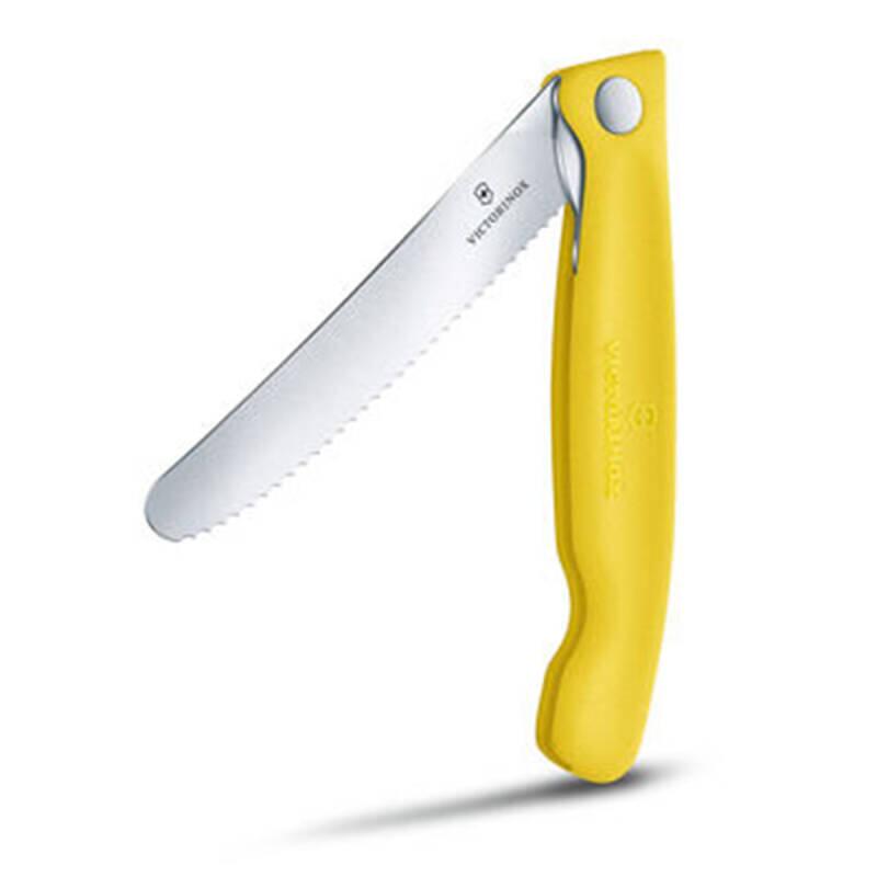 Victorinox S Classic Sarı Katlanır Soyma Bıçağı 11 cm - 2