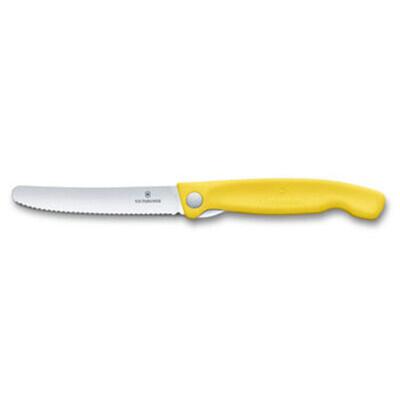 Victorinox S Classic Sarı Katlanır Soyma Bıçağı 11 cm - 3