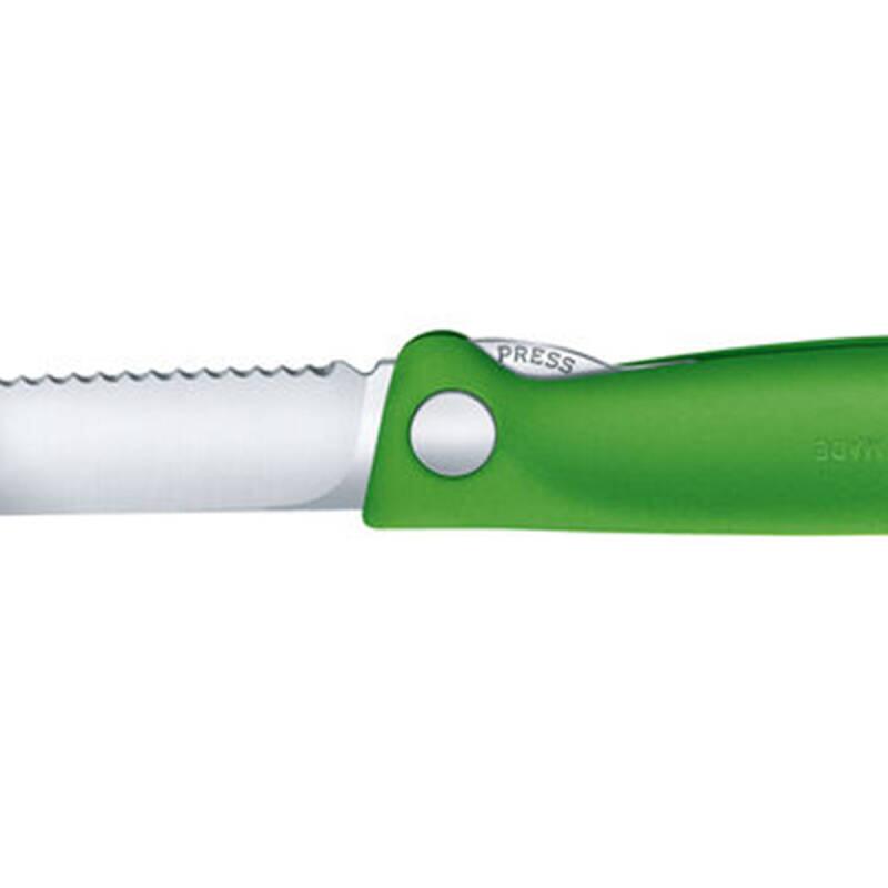 Victorinox S Classic Yeşil Katlanır Soyma Bıçağı 11 cm - 2