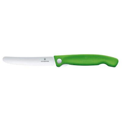 Victorinox S Classic Yeşil Katlanır Soyma Bıçağı 11 cm - 4