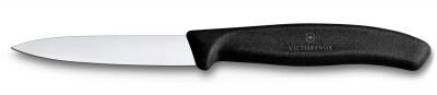 Victorinox Sivri Uçlu Soyma Bıçağı 8 Cm Siyah - 1