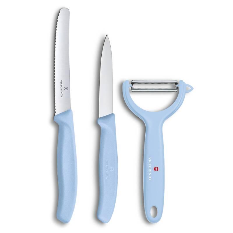 Victorinox Swiss Classic Soyma Bıçağı 2Li +Soyacak Set - 1